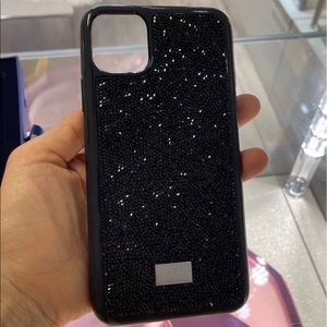 Swarovski Crystal iPhone 11 Pro Max Case - Black